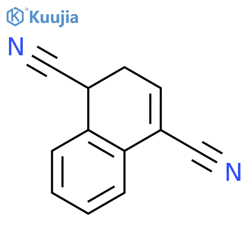 1,4-Naphthalenedicarbonitrile, 1,2-dihydro- structure
