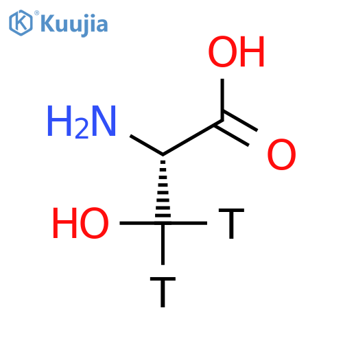 L-Serine, labeled withtritium structure
