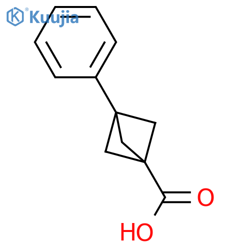 3-phenylbicyclo[1.1.1]pentane-1-carboxylic acid structure