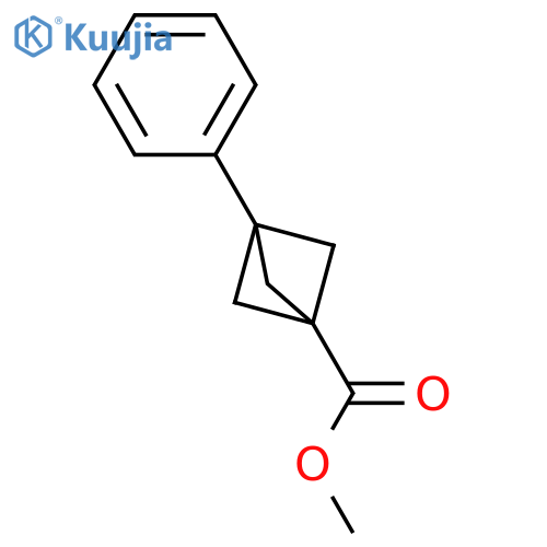 methyl 3-phenylbicyclo[1.1.1]pentane-1-carboxylate structure