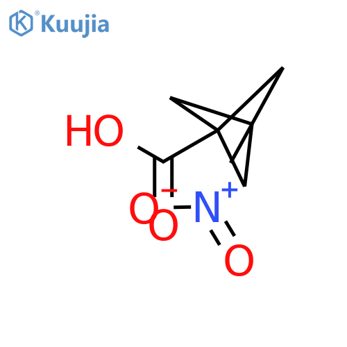 BICYCLO[1.1.1]PENTANE-1-CARBOXYLIC ACID, 3-NITRO- structure