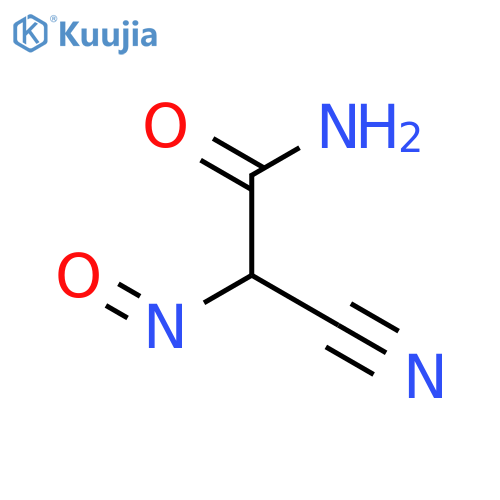 2-Cyano-2-nitrosoacetamide structure