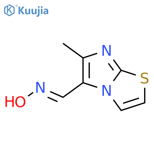 6-Methylimidazo2,1-bthiazole-5-carboxaldehyde Oxime structure
