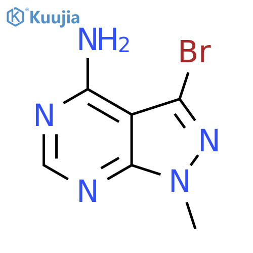 3-Bromo-1-methyl-1H-pyrazolo[3,4-d]pyrimidin-4-amine structure