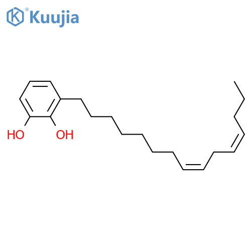 1,2-Benzenediol, 3-(8,11-pentadecadienyl)-, (Z,Z)- structure