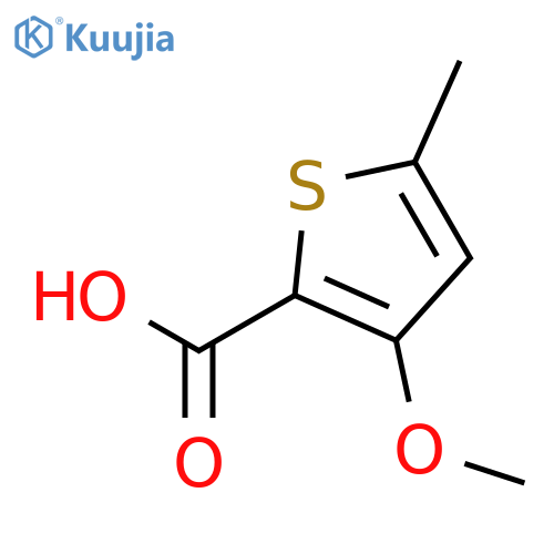 3-Methoxy-5-methylthiophene-2-carboxylic acid structure