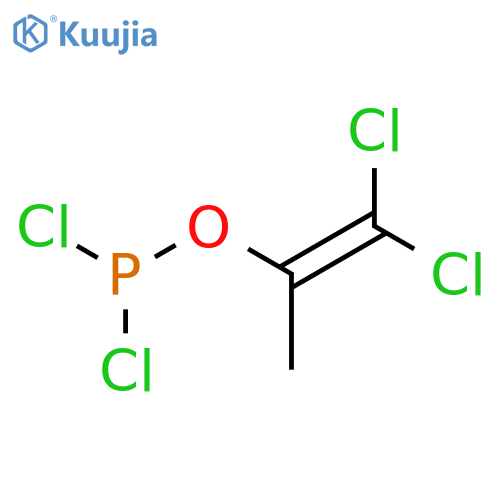 PHOSPHORODICHLORIDOUS ACID, 2,2-DICHLORO-1-METHYLETHENYL ESTER structure