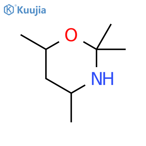 2,2,4,6-tetramethyl-1,3-oxazinane structure