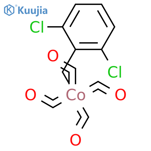 COBALT, TETRACARBONYL[(2,6-DICHLOROPHENYL)METHYL]- structure