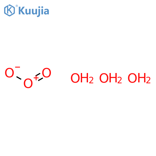 Ozone, trihydrate structure