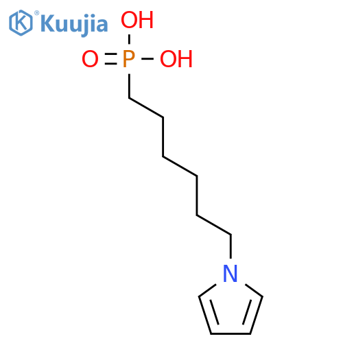 Phosphonic acid, [6-(1H-pyrrol-1-yl)hexyl]- structure