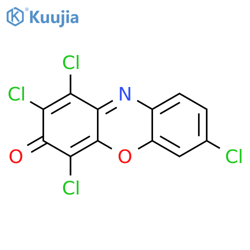 3H-Phenoxazin-3-one, 1,2,4,7-tetrachloro- structure