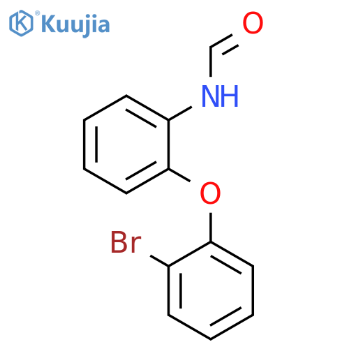 Formamide, N-[2-(2-bromophenoxy)phenyl]- structure