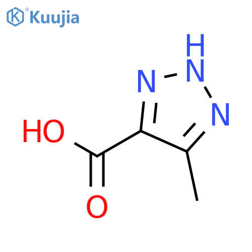 5-Methyl-2H-1,2,3-triazole-4-carboxylic acid structure