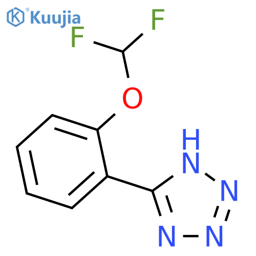 5-(2-(Difluoromethoxy)phenyl)-2H-tetrazole structure