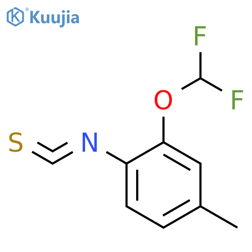 2-(difluoromethoxy)-1-isothiocyanato-4-methylbenzene structure