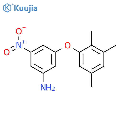 3-nitro-5-(2,3,5-trimethylphenoxy)aniline structure