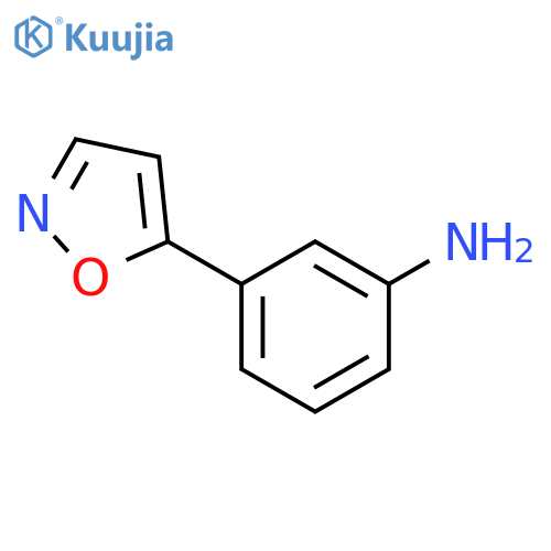 3-isoxazol-5-ylaniline structure