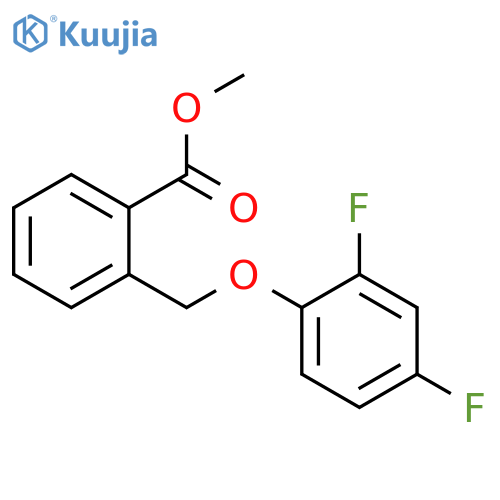 Methyl 2-(2,4-Difluorophenoxy)methylbenzoate structure