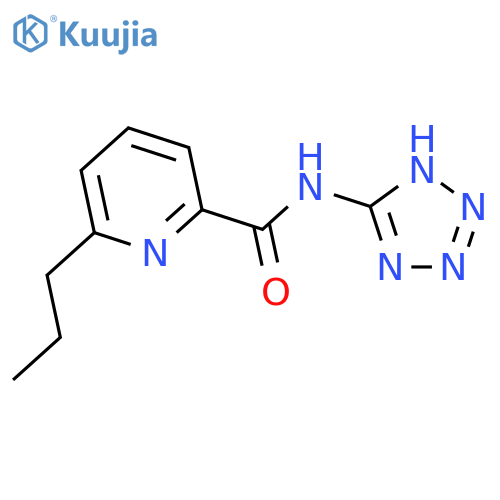 2-PYRIDINECARBOXAMIDE, 6-PROPYL-N-1H-TETRAZOL-5-YL- structure