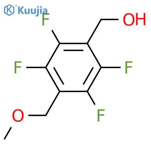 4-Methoxymethyl-2,3,5,6-tetrafluorobenzyl Alcohol structure