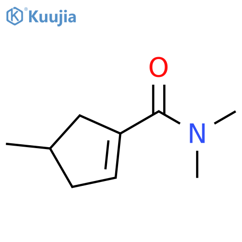 1-Cyclopentene-1-carboxamide, N,N,4-trimethyl- structure