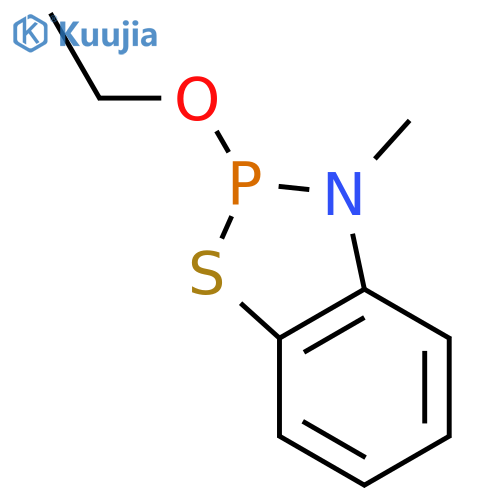 1,3,2-Benzothiazaphosphole, 2-ethoxy-2,3-dihydro-3-methyl- structure