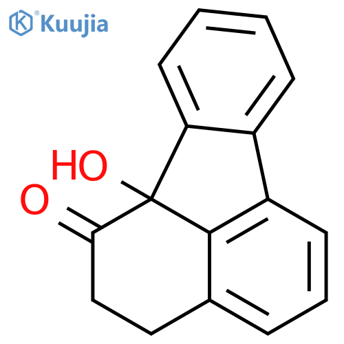 10b-hydroxy-3,10b-dihydrofluoranthen-1(2H)-one structure
