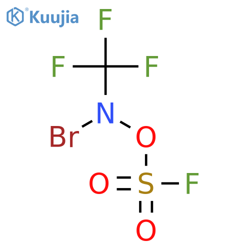 Hydroxylamine-O-sulfonyl fluoride, N-bromo-N-(trifluoromethyl)- structure