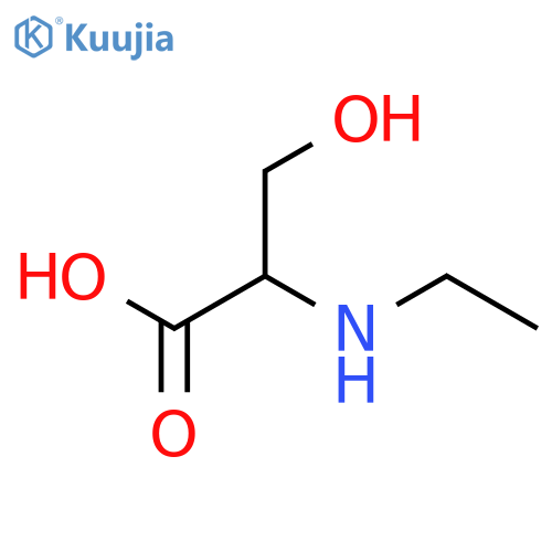 L-Serine, N-ethyl- structure