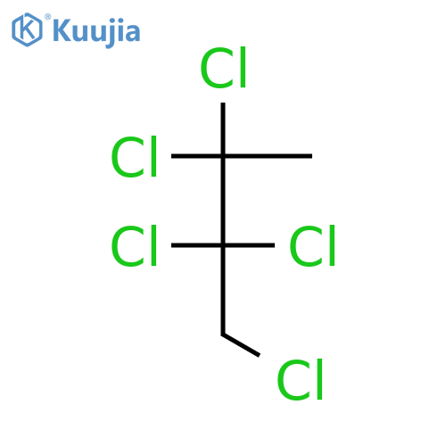 1,2,2,3,3-pentachlorobutane structure