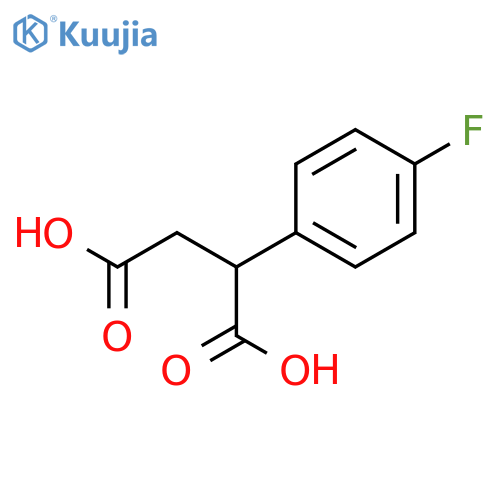 2-(4-FLUOROPHENYL)SUCCINIC ACID structure