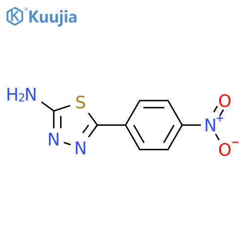 5-(4-Nitrophenyl)-1,3,4-thiadiazol-2-amine structure