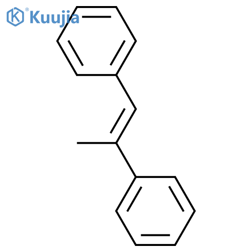 trans-alpha-methylstilbene structure