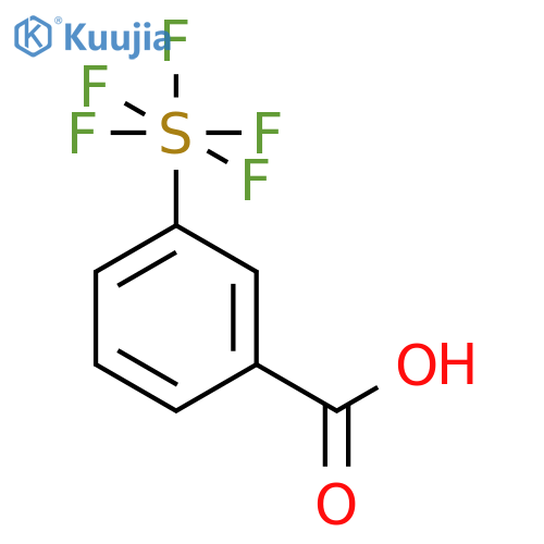 3-(Pentafluorothio)benzoic Acid structure