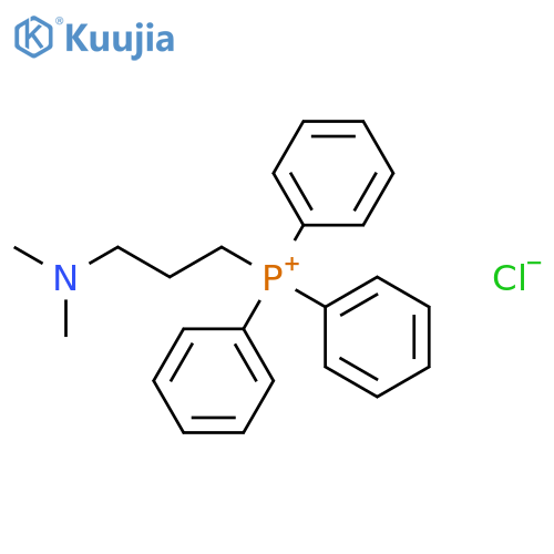 Phosphonium, [3-(dimethylamino)propyl]triphenyl-, chloride structure