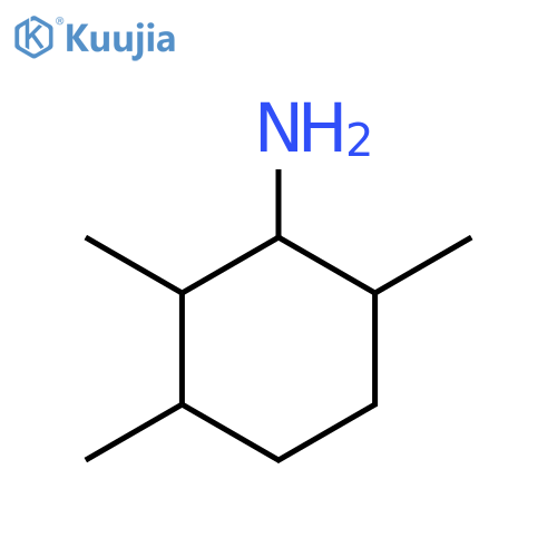 2,3,6-Trimethylcyclohexan-1-amine structure