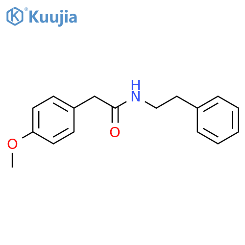 Benzeneacetamide,4-methoxy-N-(2-phenylethyl)- structure