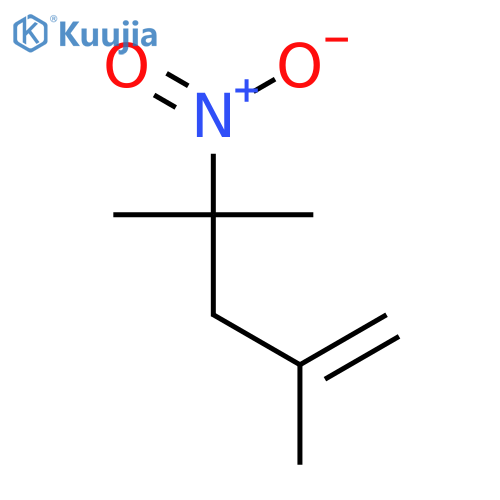 1-Pentene, 2,4-dimethyl-4-nitro- structure
