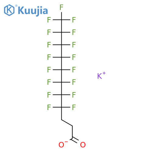 Potassium 2H,2H,3H,3H-Perfluoroundecanoate structure
