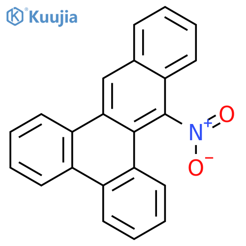 9-nitrobenzo[f]tetraphene structure