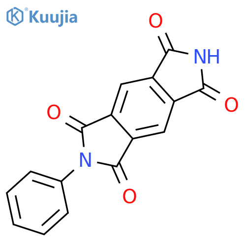 Benzo[1,2-c:4,5-c']dipyrrole-1,3,5,7(2H,6H)-tetrone, 2-phenyl- structure