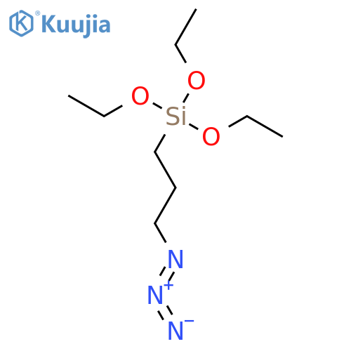 3-(azidopropyl)triethoxysilane structure