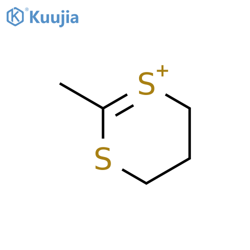 4H-1,3-DITHIIN-1-IUM, 5,6-DIHYDRO-2-METHYL- structure