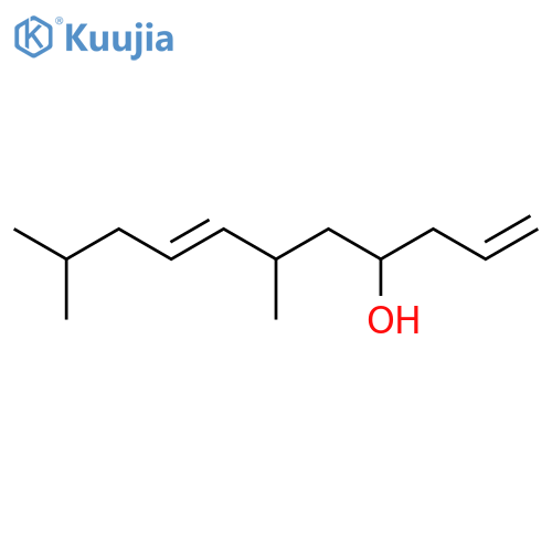 1,7-Undecadien-4-ol, 6,10-dimethyl- structure