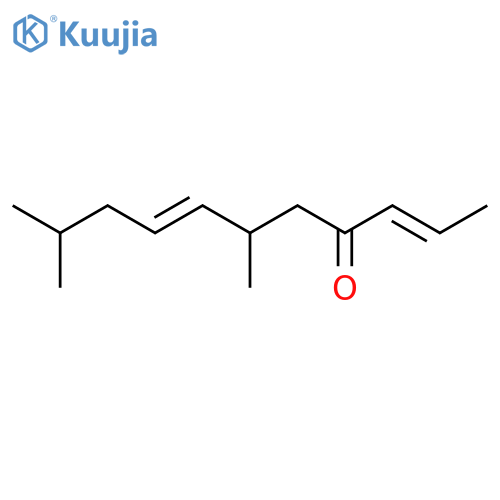 6,10-Dimethylundeca-2,7-dien-4-one structure