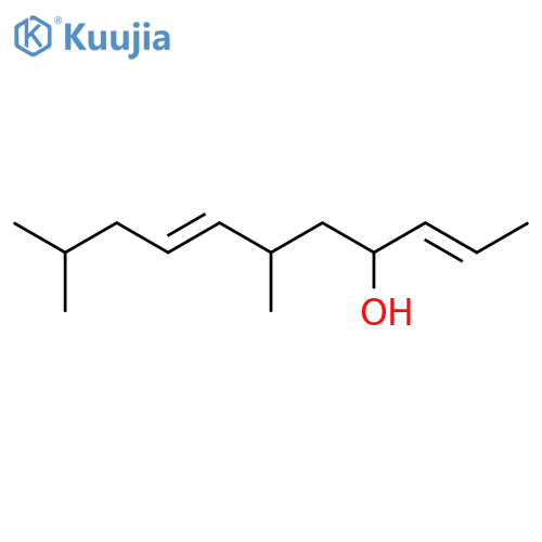 2,7-UNDECADIEN-4-OL, 6,10-DIMETHYL- structure