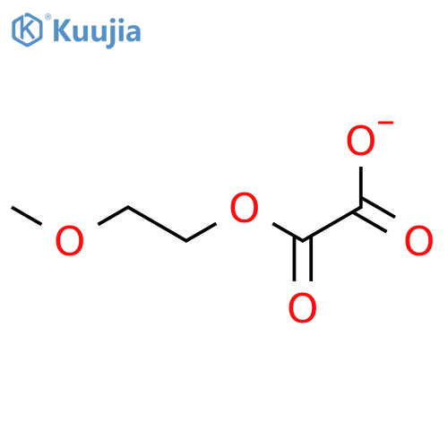 Ethanedioic acid, mono(2-methoxyethyl) ester structure