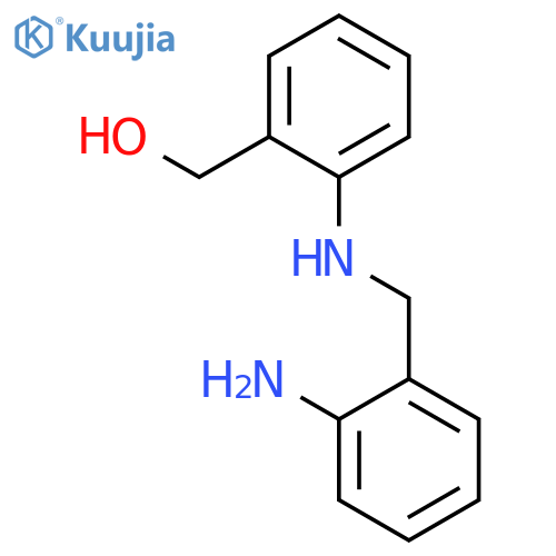 Benzenemethanol, 2-[[(2-aminophenyl)methyl]amino]- structure