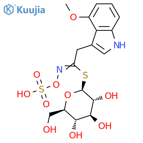 4-Methoxyglucobrassicin structure